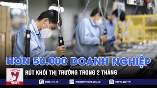 Hơn 50.000 doanh nghiệp rút khỏi thị trường trong 2 tháng – VNEWS