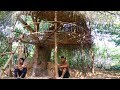 Primitive Tool : Build Primitive Tree House In Forest Primitive Tool : Build Primitive Tree House In Forest