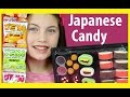 ❤️ JAPANESE CANDY HAUL Sushi Marshmallow Gummy Treats Kids candy review taste test using Chopsticks