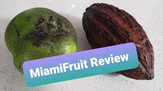 MiamiFruit Review | Black Sapote \u0026 Cacao