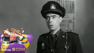 Película "Policías y Ladrones" con Adalberto Martínez "Resortes", Arturo Martínez | Cine Mexicano
