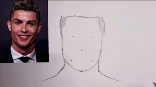 How To Draw Cristiano Ronaldo Pencil Drawing || Football Player Of Portugal || Al Nassr club ||