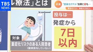 入院リスク約７割減の「抗体カクテル療法」タイミングには課題も【Nスタ】