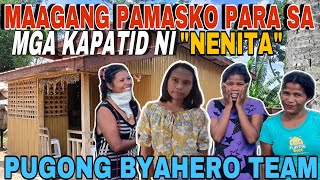 MGA KAPATID NI NENITA BINIGYAN NG MAAGANG PAMASKO NI PUGONG BYAHERO