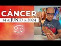 CÁNCER | Horóscopo de hoy 14 de Junio 2024 | Haces camino al andar cáncer