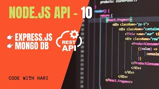 Node.js | api - 10 | Hashing Password using Bcrypt