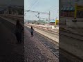 12280- Taj Express arriving at Mathura junction. #indianrailway #viral #train