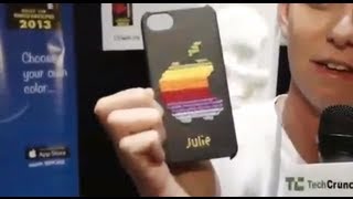 Customizable 3D iPhone Case By Sculpteo | TechCrunch At CES 2013