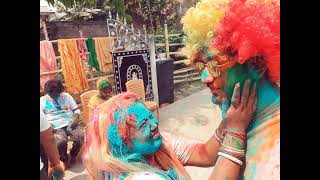 Celebrating Holi 2k21