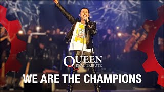 QUEEN REAL TRIBUTE SYMPHONY - We Are The Champions - LIVE