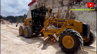 Pembentukan Badan Jalan Menggunakan Motor Grader#proyek JJLS