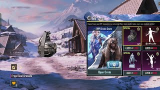 FRIGID SEAL GRENADE || DON'T NEED TO UPGRADE 🤯 || ELIMINATION BROADCAST || BGMI ||