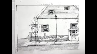 PEN DRAWING & SHADING of Urban Scenery - with Chris Petri