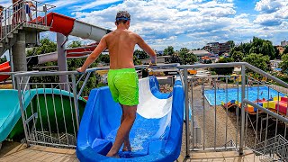 Blue Dolphin WaterSlide at Aquapark Senec