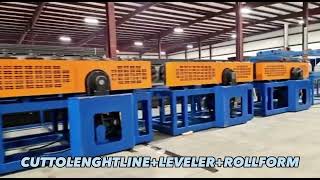 Rollform Line + Cut to Lenght Lİne +Leveler