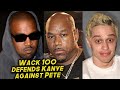 Wack100 defends Kanye West not wanting Pete Davidson AROUND HIS KIDS