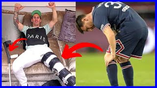 Concern at PSG over Messi's knee injury | Soccer News, football news, Messi, neymar, ronaldo, psg