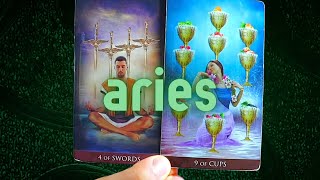 ARIES SOMEONE IS TAKING ACTION TO END A CYCLE/CONFLICT AFTER GAINING TRUTH & CLARITY✨