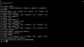 Counting Objects Using Python's Counter