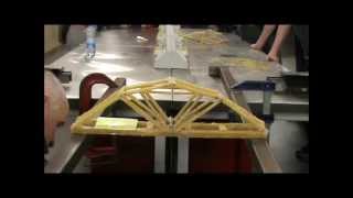 2014 NUI Galway Spaghetti Bridge 20kg Testing