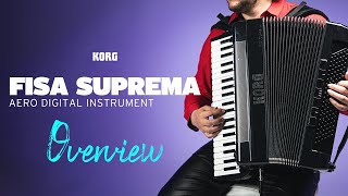 Meet the Korg FISA Suprema Digital Accordion Line-Up - Overview and Sound Demo