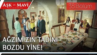 Aşk ve Mavi 35.Bölüm - Göreçki’ler, İlyas’ın Sevda’yı dövdüğünü öğreniyor mu?