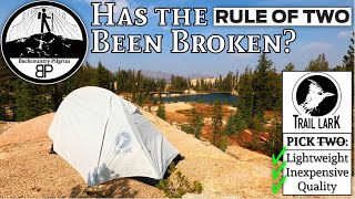 TrailLark's Quality Lightweight Tent under $100!