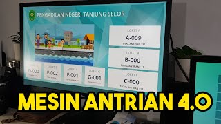 Mesin Antrian pesanan Kalimantan Utara