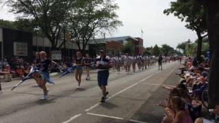 J'siah w ETHS marching band 7.4.16