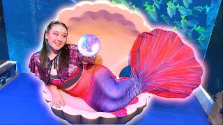 Ruby and Bonnie become a real life Mermaid at the Mermaids of Arabia in Dubai