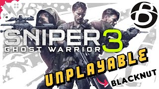 SNIPER: Ghost Warrior 3 is UNPLAYABLE on BLACKNUT