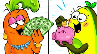 RICH STUDENT VS POOR STUDENT || Funny Differences by Avocado Couple