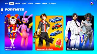 SEASON 3 UPDATES LEAKED (Pomni & Jax Date, NEW Collabs, SHOPS, Rewards) Fortnite