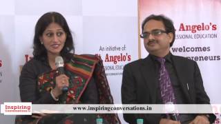 Inspiring Conversations 8 (Highlights) with Dharmendra \u0026 Giselle Mehta. By Agnelorajesh Athaide