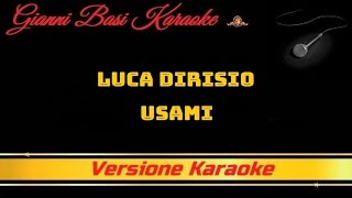 Luca Dirisio - Usami (Con Cori) DEMO karaoke