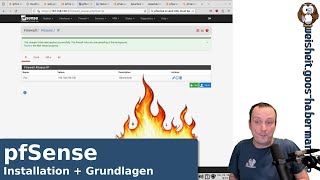 pfSense - Installation in Testumgebung + Grundlagen