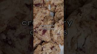 Deliciously tangy cranberry cookies – the perfect treat for any occasion! #food #viralvideo