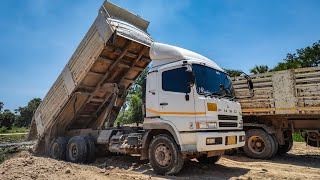 รถแรงๆที่หลายคนมองข้าม fuso380โชกุน แม่ลูกดั๊ม เกียร์10สปีด ถอยนิ่มๆแรงเหลือจัด