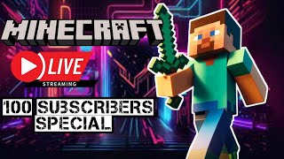 MINECRAFT POKEMON WORLD GAMEPLAY LIVE TAMIL || 100 subscribers special