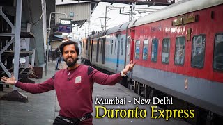 Mumbai 🚂 New Delhi Duronto Express | 3rd AC Economy 3E | 22209 NDLS Duronto | Hashtag Lavesh Vlogs