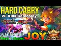 Hard Carry Joy Midlaner 20 Kills Gameplay - Top 1 Global Joy by wakaranaii - Mobile Legends