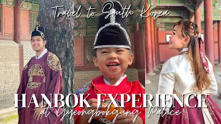 HANBOK EXPERIENCE at Gyeongbokgung Palace | Premium Traditional Hanbok | South Korea