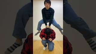 glasses leapfrog(メガネ馬跳び)#glasses #funny #comedy #viral #shorts #leapfrog