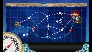 【艦これ2nd】七周年任務【拡張作戦】 [6-2] (C→E→J→K)