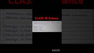 How to determine whether a chemical reaction has taken place.#science