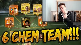 FIFA 15 - AWESOME SIX CHEMISTRY TEAM!!! Fifa 15 Squad Builder Challenge