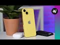 NEW Yellow iPhone 14! Hands-On & Unboxing!