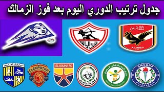 جدول ترتيب الدوري المصري اليوم الخميس 13 ابريل 2023 "بعد فوز الزمالك" ونتائج المباريات