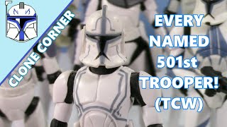 Clone Corner # 107: Every NAMED 501st Clone Wars Clone Trooper EVER!