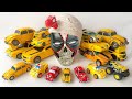 BÃI ĐỖ XE ÔTÔ ROBOT BIẾN HÌNH Lắp Ráp BUMBLEBEE: Smash Dino Robot Tobot & Quái Thú Phiêu Lưu